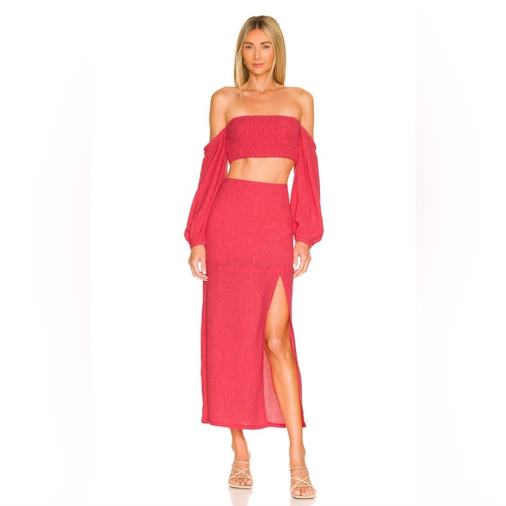 House of Harlow 1960 x REVOLVE Dienna Skirt in Bright Pink